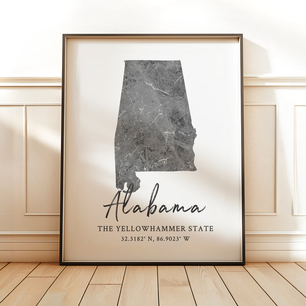 Alabama State Map