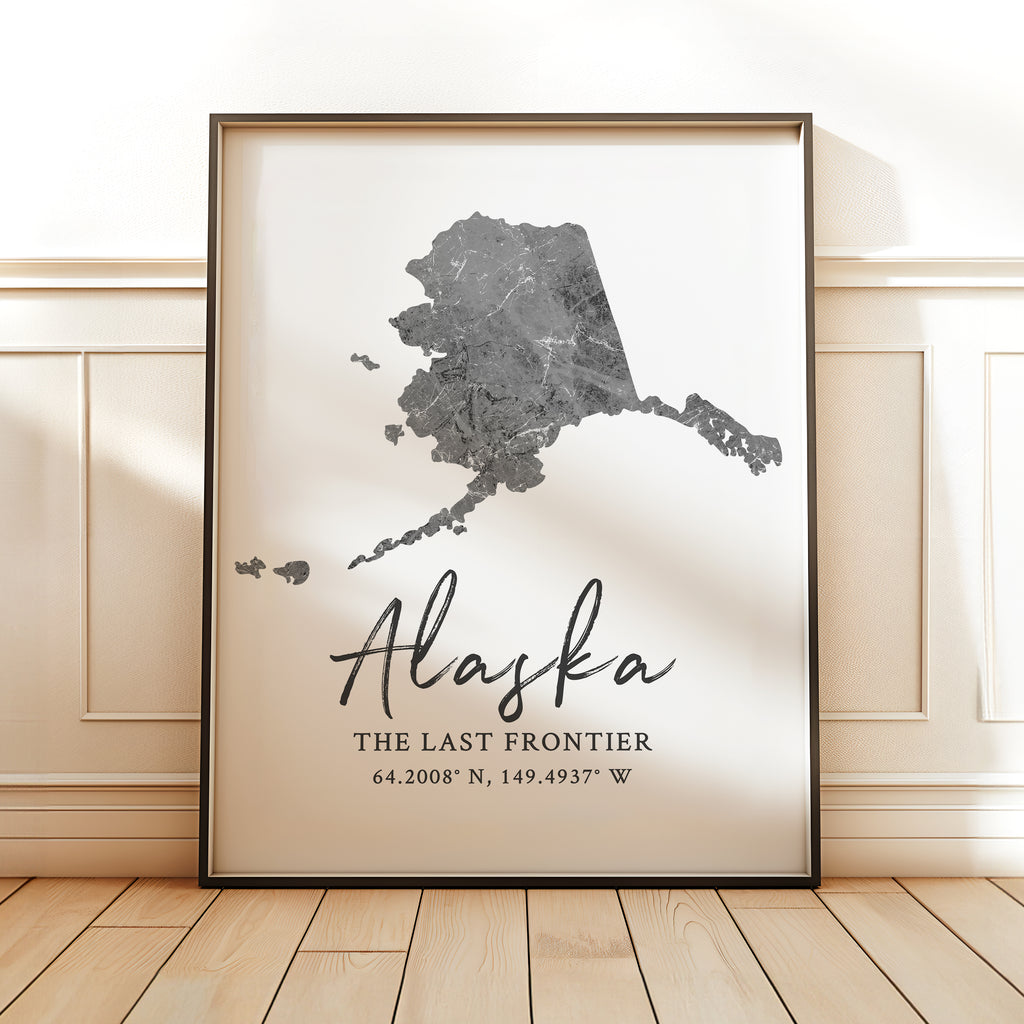 Alaska State Map