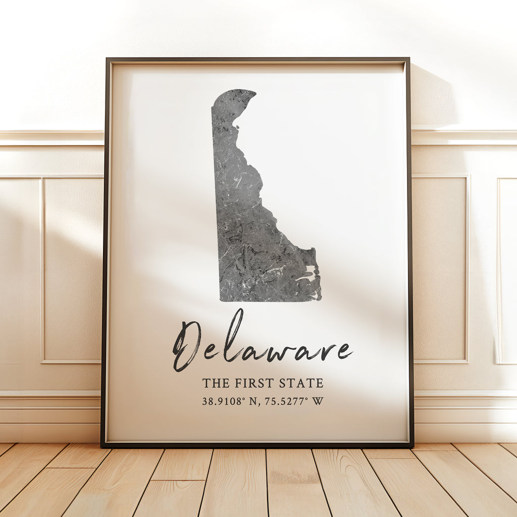 Delaware State Map