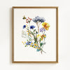 Wildflower Bouquets - Set of 4
