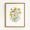 Wildflower Bouquets - Set of 4