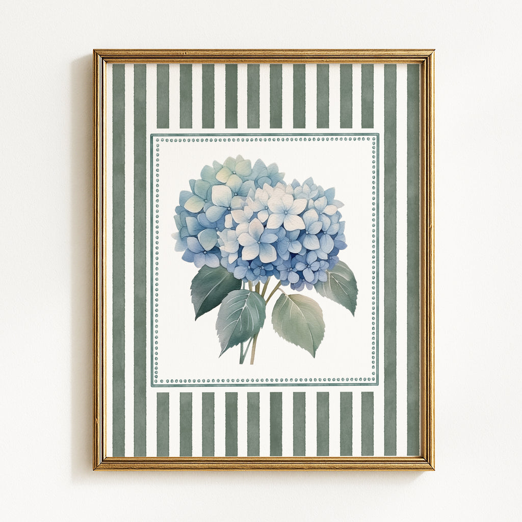 Watercolor Hydrangeas - Set of 2