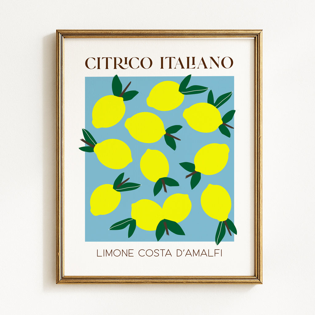 Modern Abstract Fruits - Set of 3 Exhibition Prints