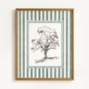 Vintage Woodland Botanical Sketches - Set of 4