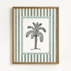 Vintage Tropical Palm Tree Sketches - Set of 4