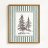 Vintage Woodland Botanical Sketches - Set of 4