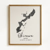 Okinawa Japan Map