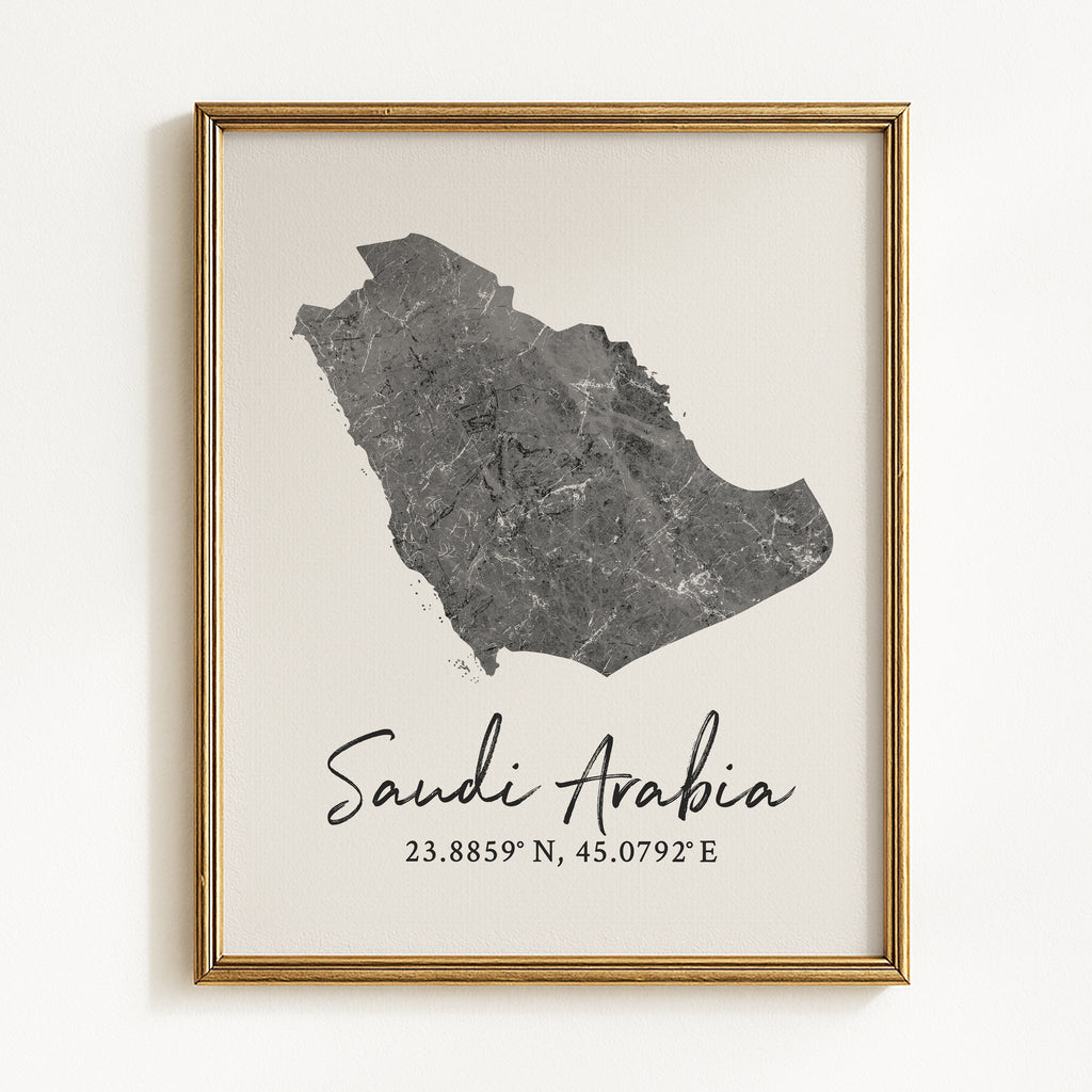 Saudi Arabia Map