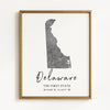 Delaware State Map