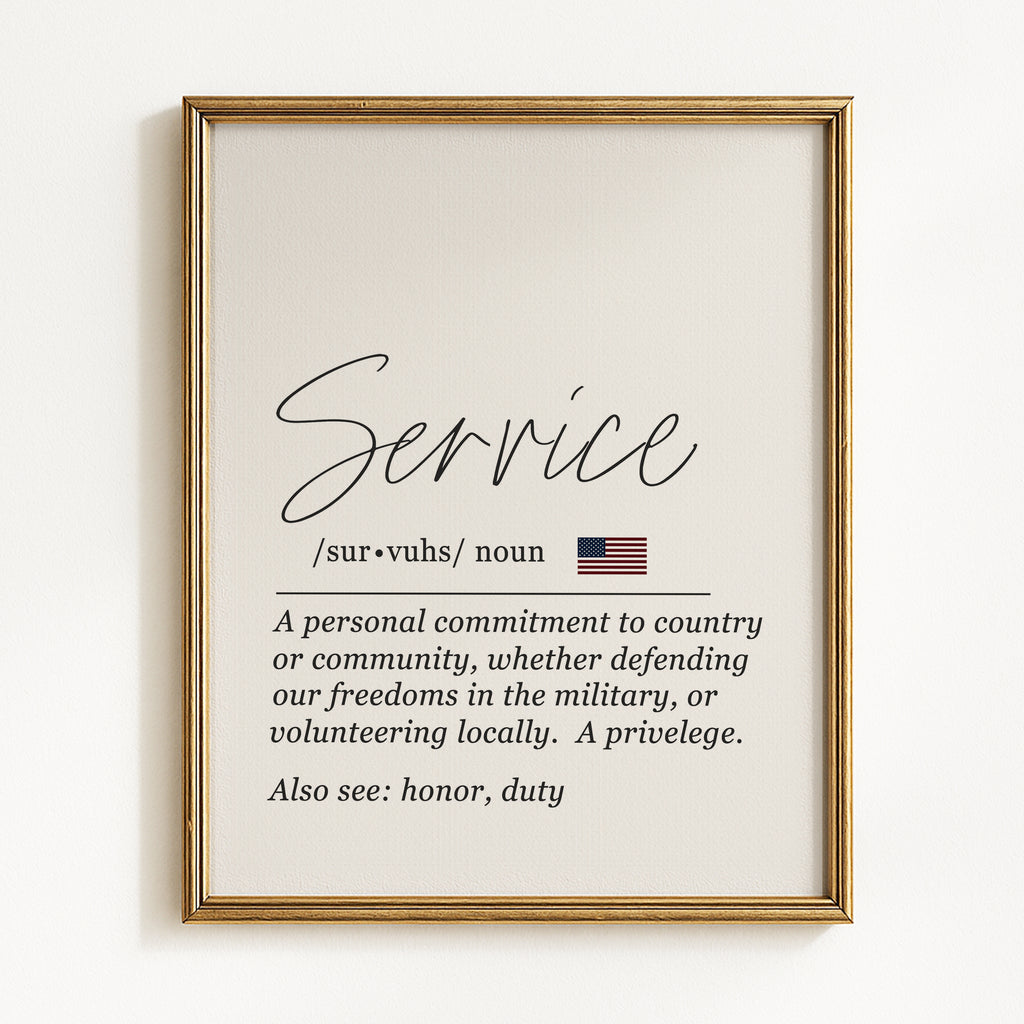 Definition Print - Service