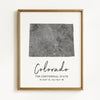 Colorado State Map