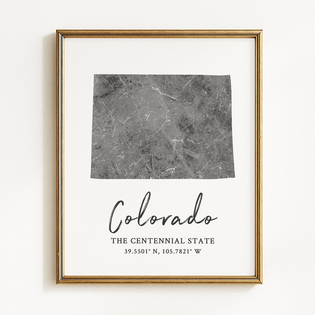 Colorado State Map