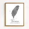 Taiwan Country Map