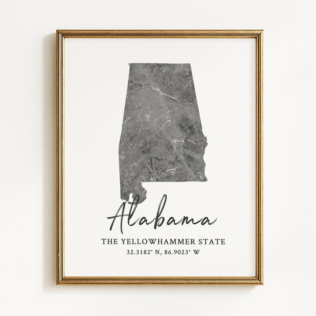 Alabama State Map