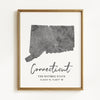Connecticut State Map