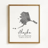 Alaska State Map