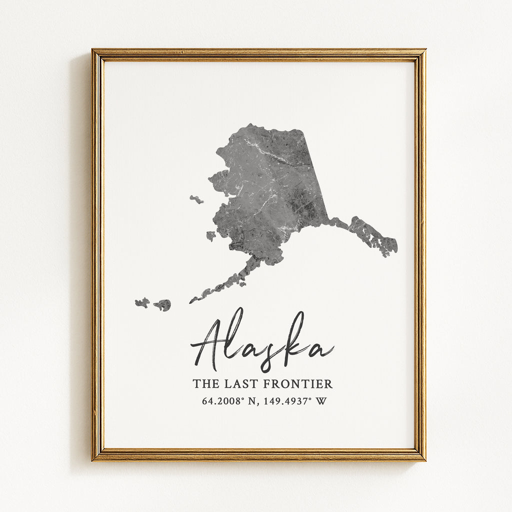 Alaska State Map