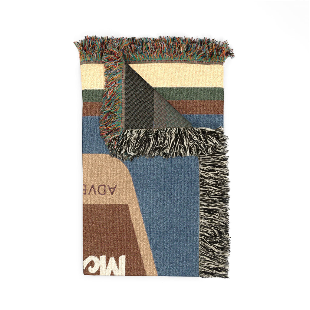 National Park Outdoors Adventure Woven Cotton Blanket