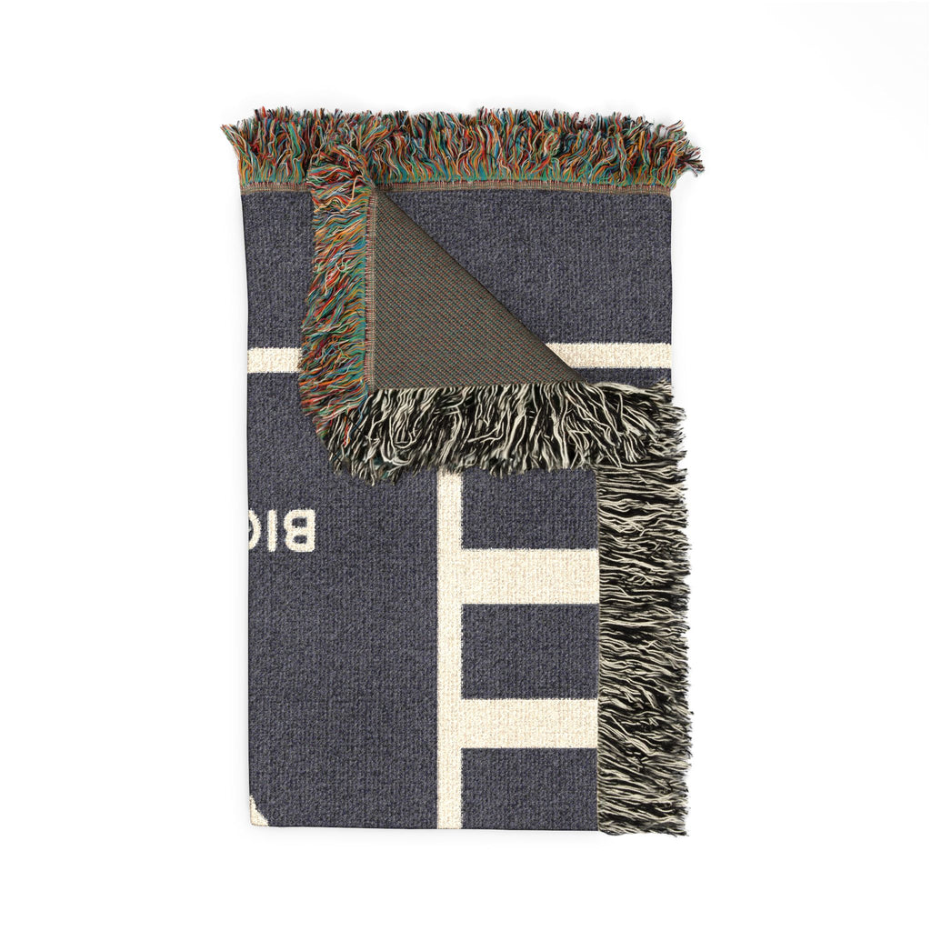 Lake House Woven Cotton Blanket