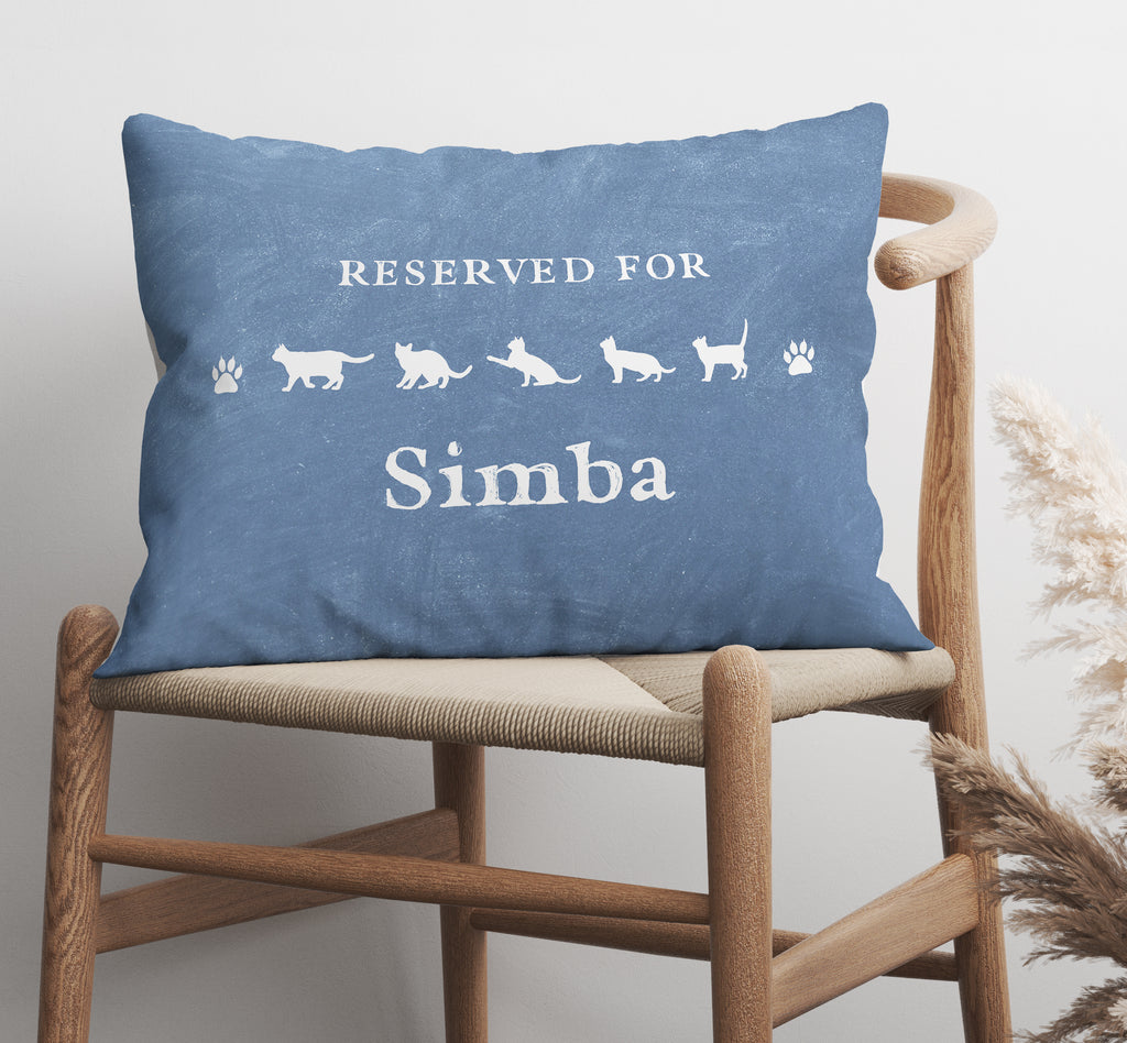 Cat Lover Personalized Pet Pillow