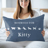 Cat Lover Personalized Pet Pillow