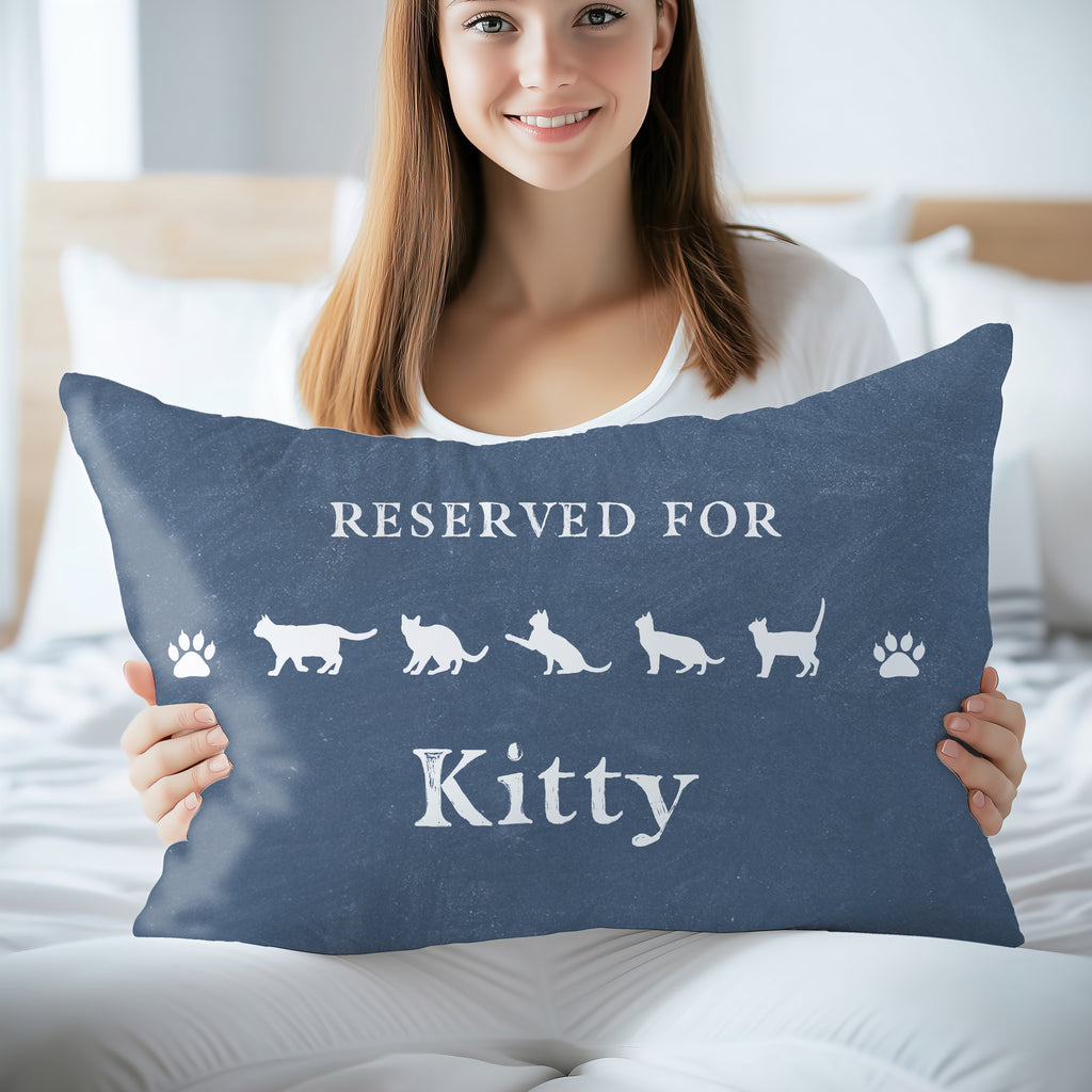 Cat Lover Personalized Pet Pillow