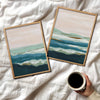 Watercolor Coastal Seascapes - Set of 2
