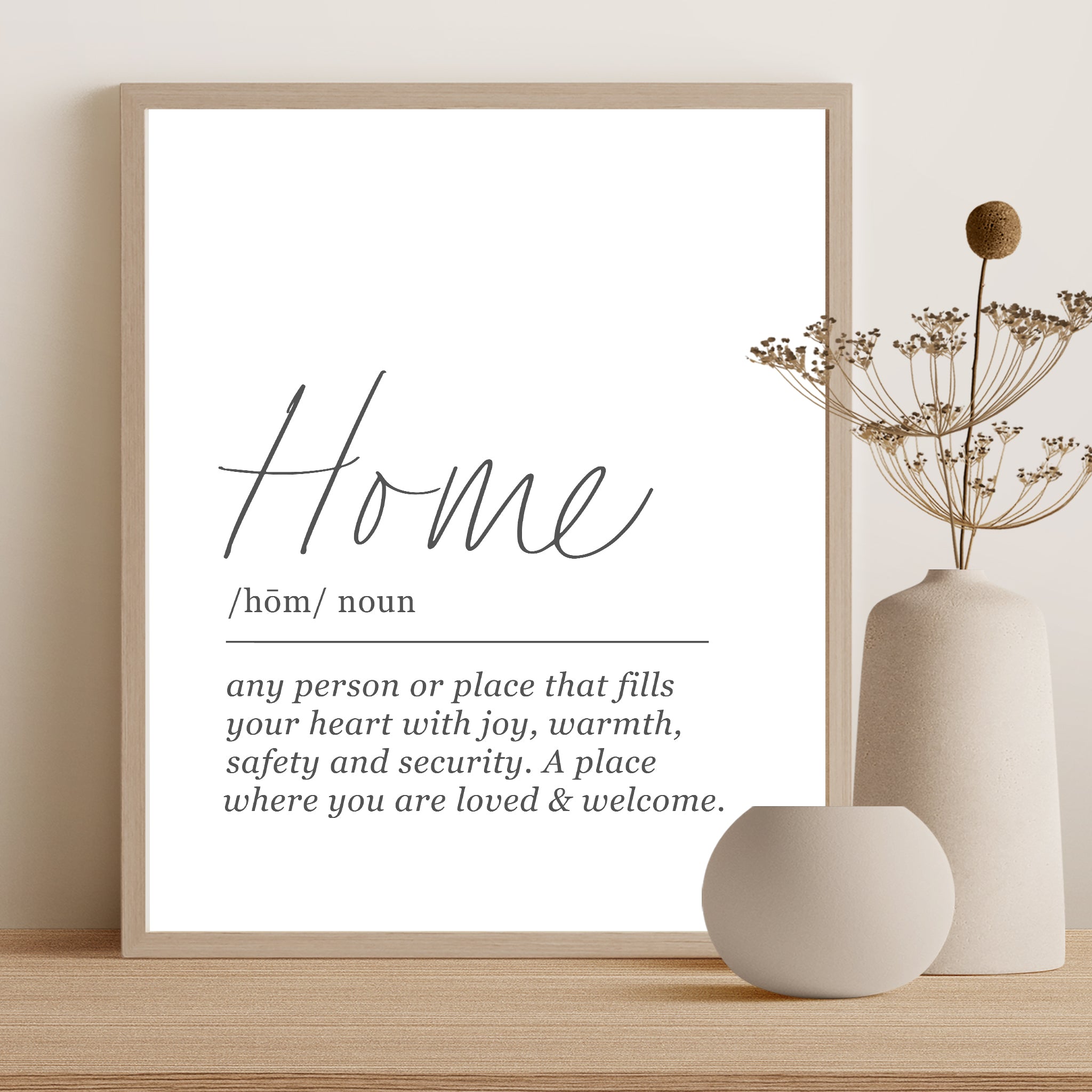 Definition Print - Home