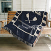Lake House Woven Cotton Blanket