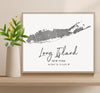 Long Island, New York Map
