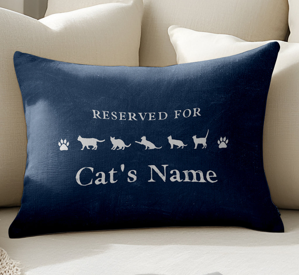 Cat Lover Personalized Pet Pillow