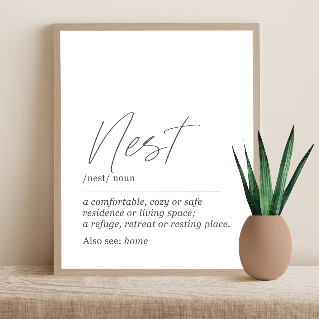 Definition Print - Nest