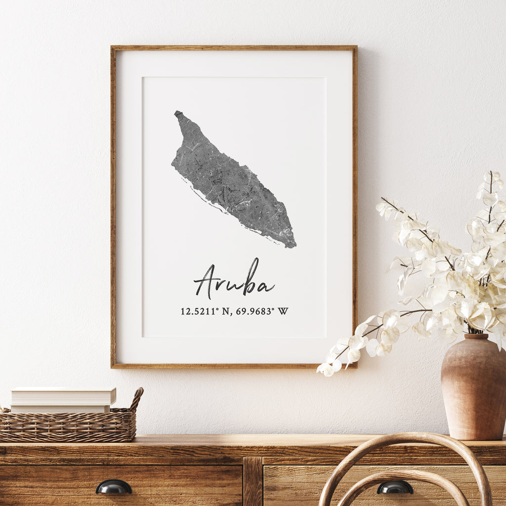 Aruba Map