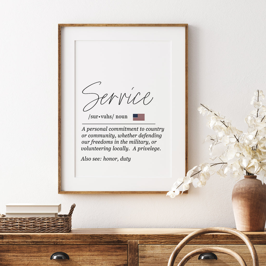 Definition Print - Service