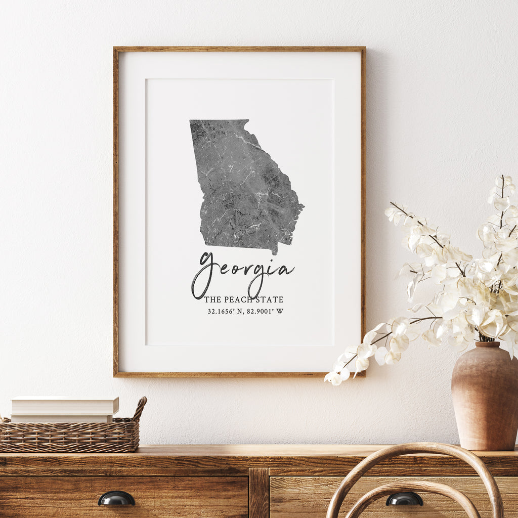 Georgia State Map