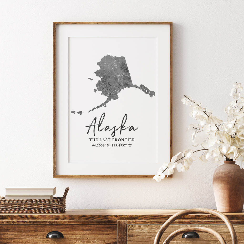 Alaska State Map