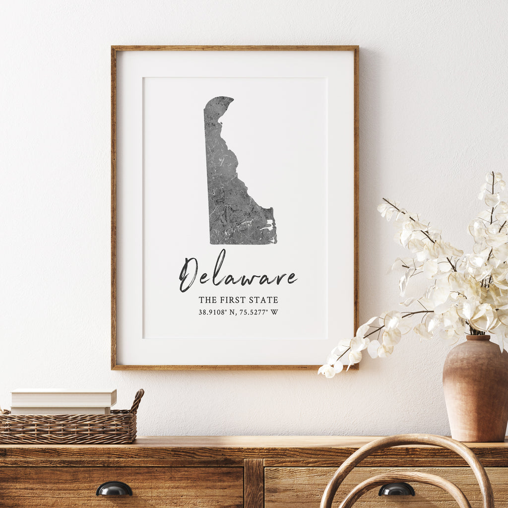 Delaware State Map