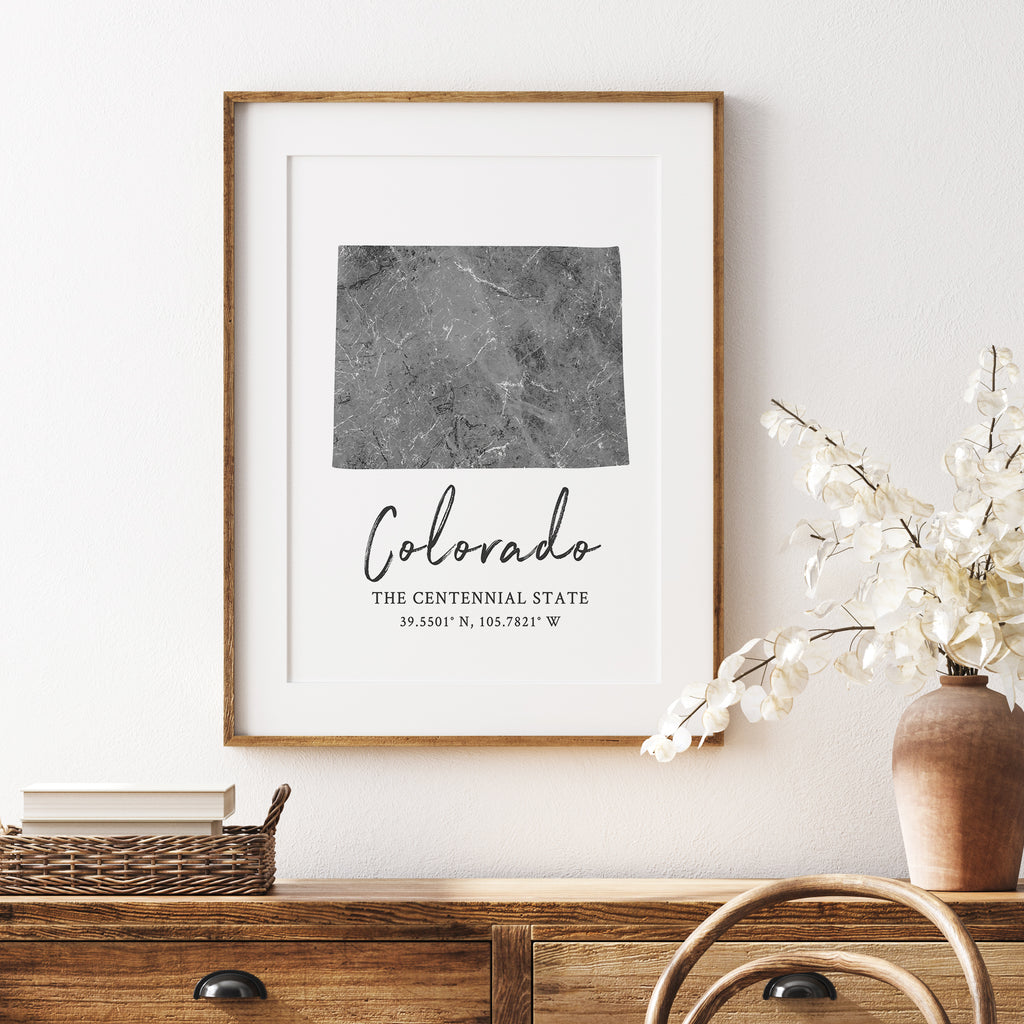 Colorado State Map