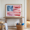 American Flag - Watercolor Art Print