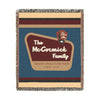National Park Outdoors Adventure Woven Cotton Blanket
