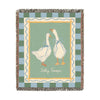 Silly Goose Woven Cotton Blanket
