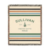 Mountain or Lake Cabin Woven Cotton Blanket