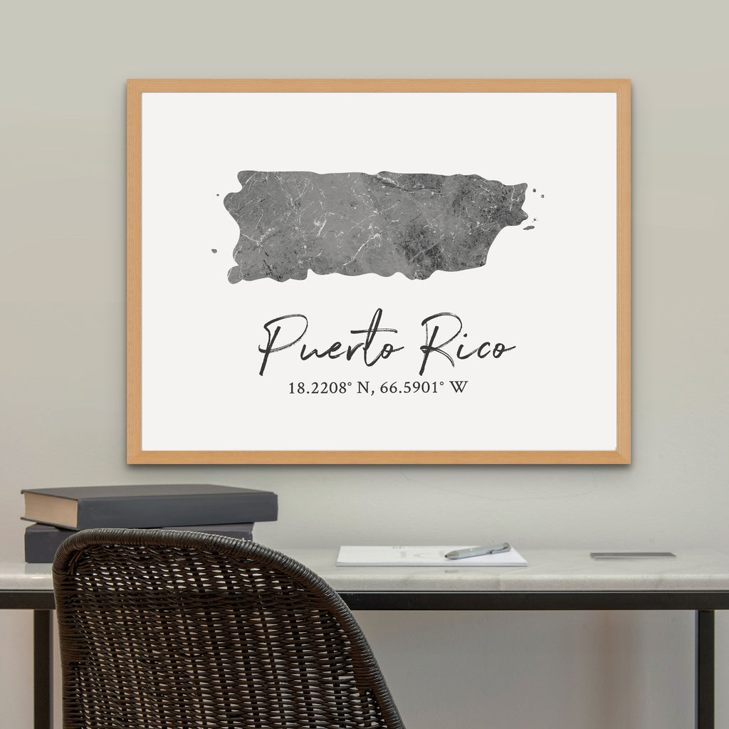 Puerto Rico - US Territory Map