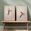 Vintage Hummingbirds - Set of 2