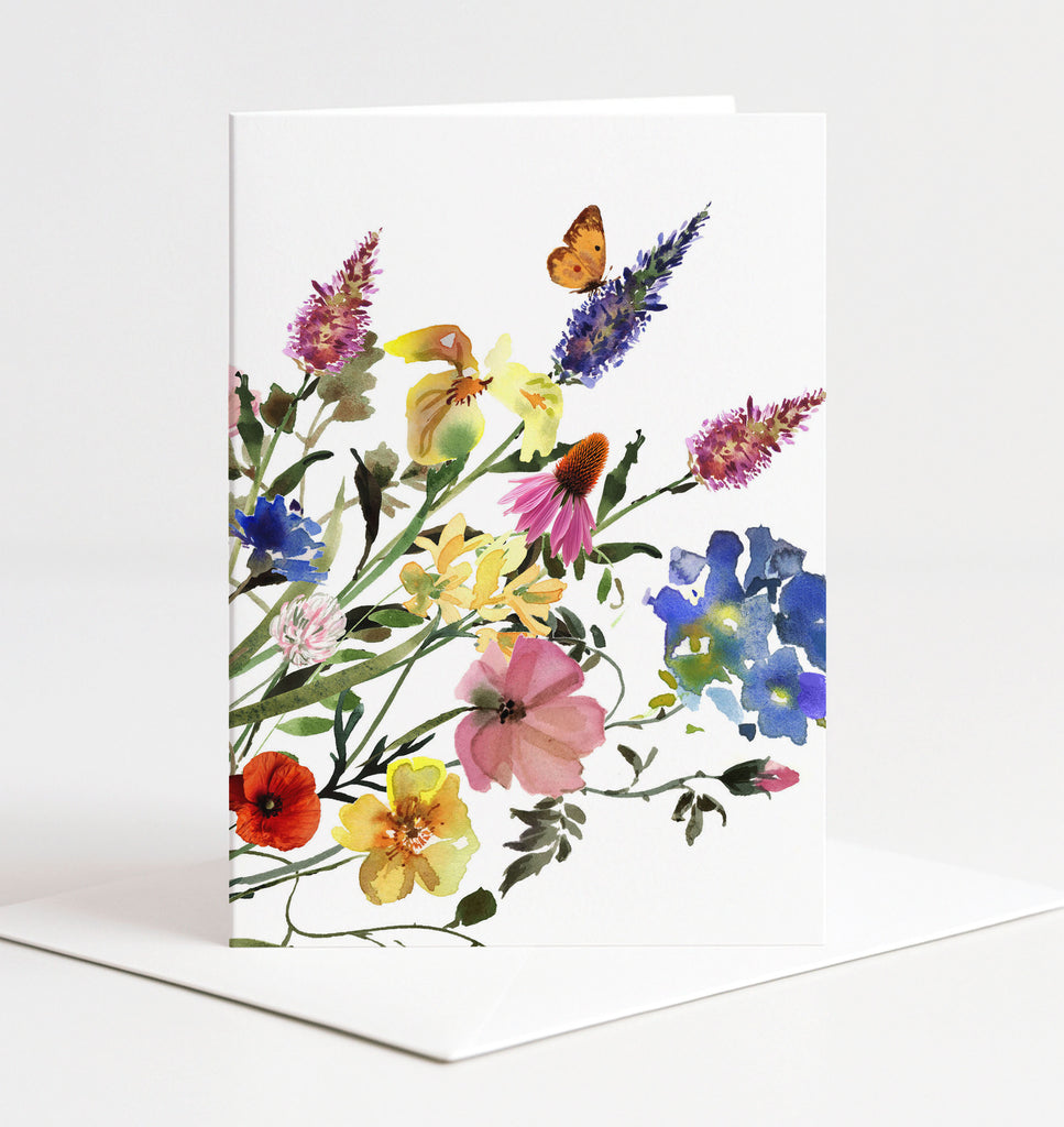 Wildflower Greeting Cards w/ Envelopes - Set of 8