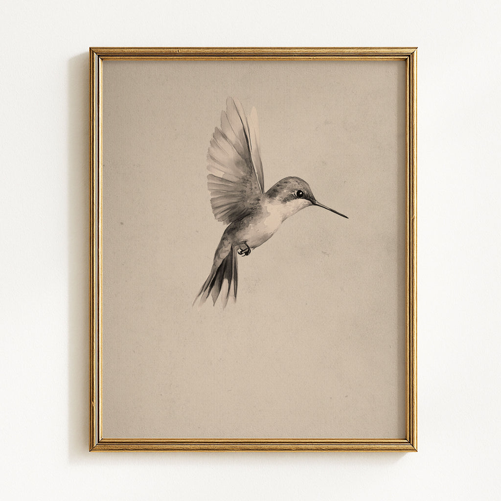 Vintage Hummingbirds - Set of 2