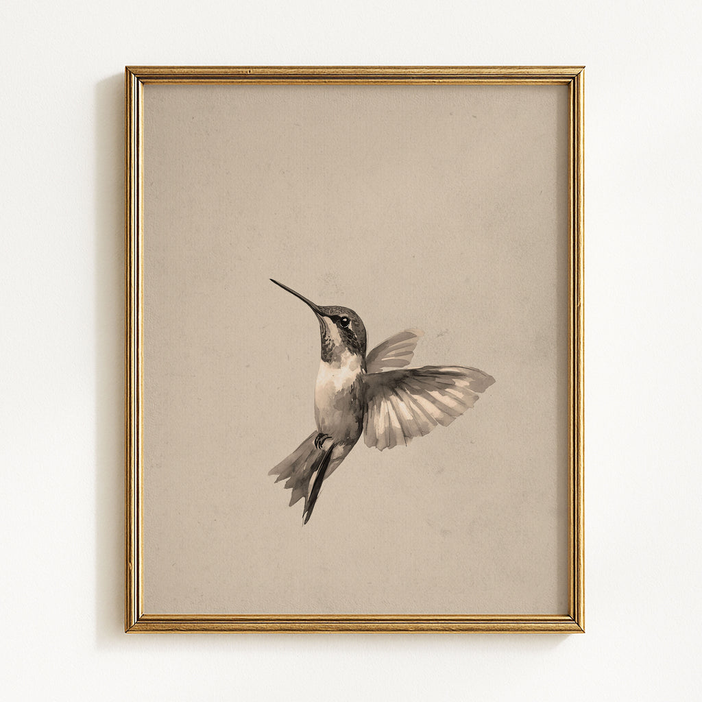 Vintage Hummingbirds - Set of 2