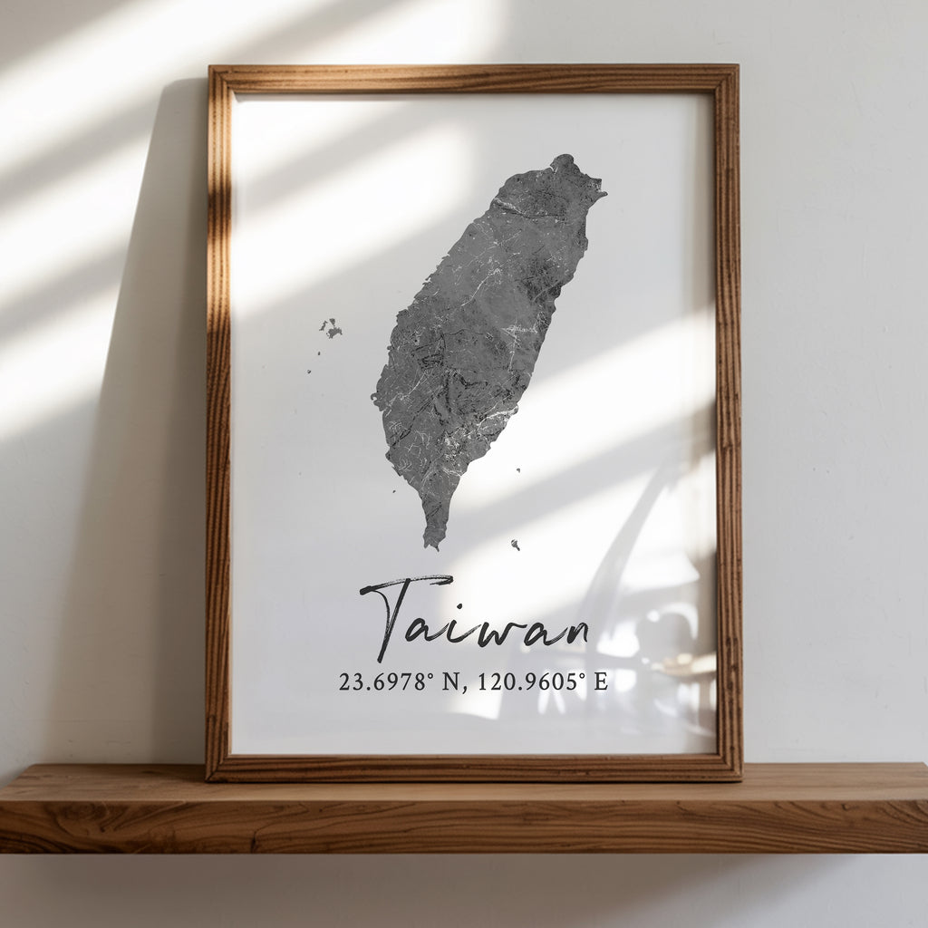 Taiwan Country Map