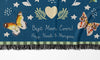 Butterflies Woven Throw Blanket