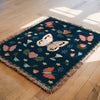 Butterflies Woven Throw Blanket